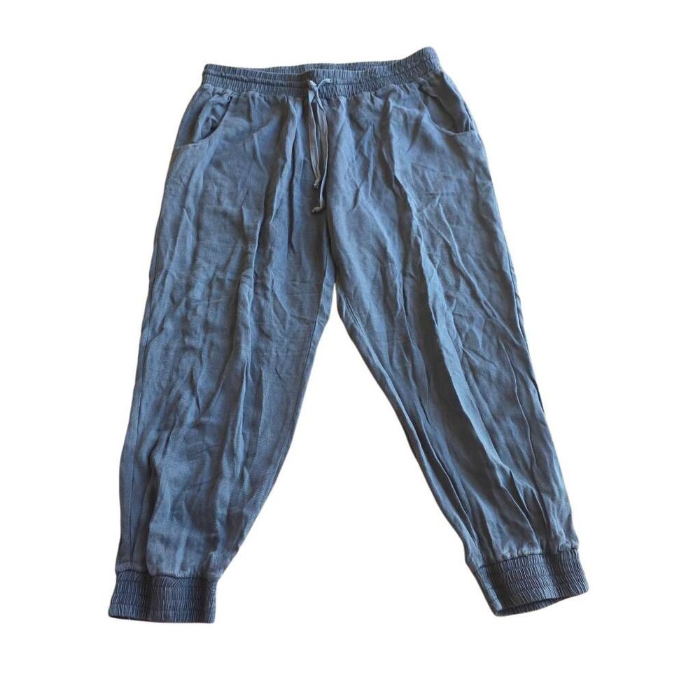 Anthropologie Cloth & Stone womens Sz M gray jogger pants Drawstring